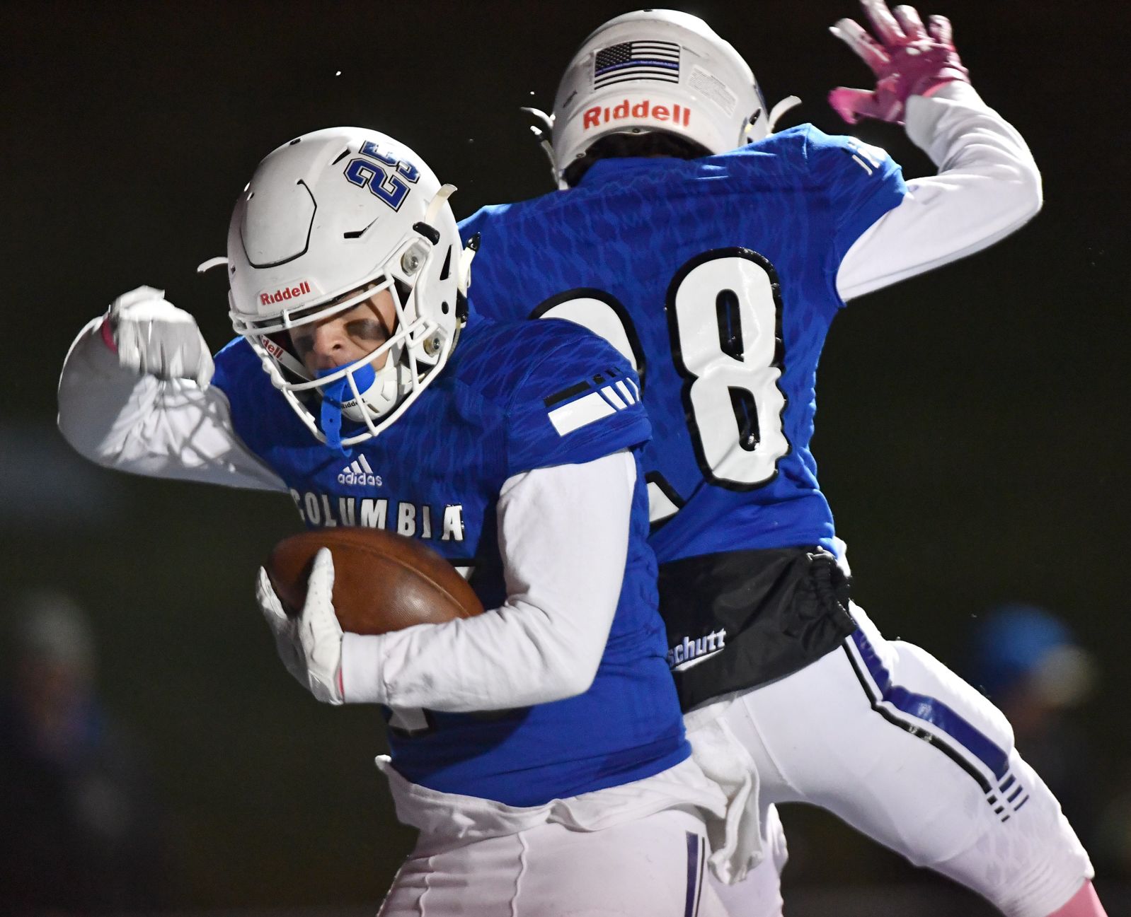 Breese Central at Columbia football